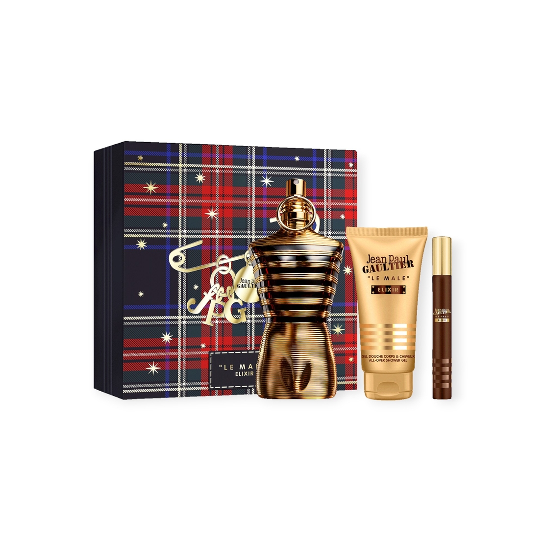 J.P.Gaultier Le Male Elixir EDP 125 M+75 S.G+EDP 10