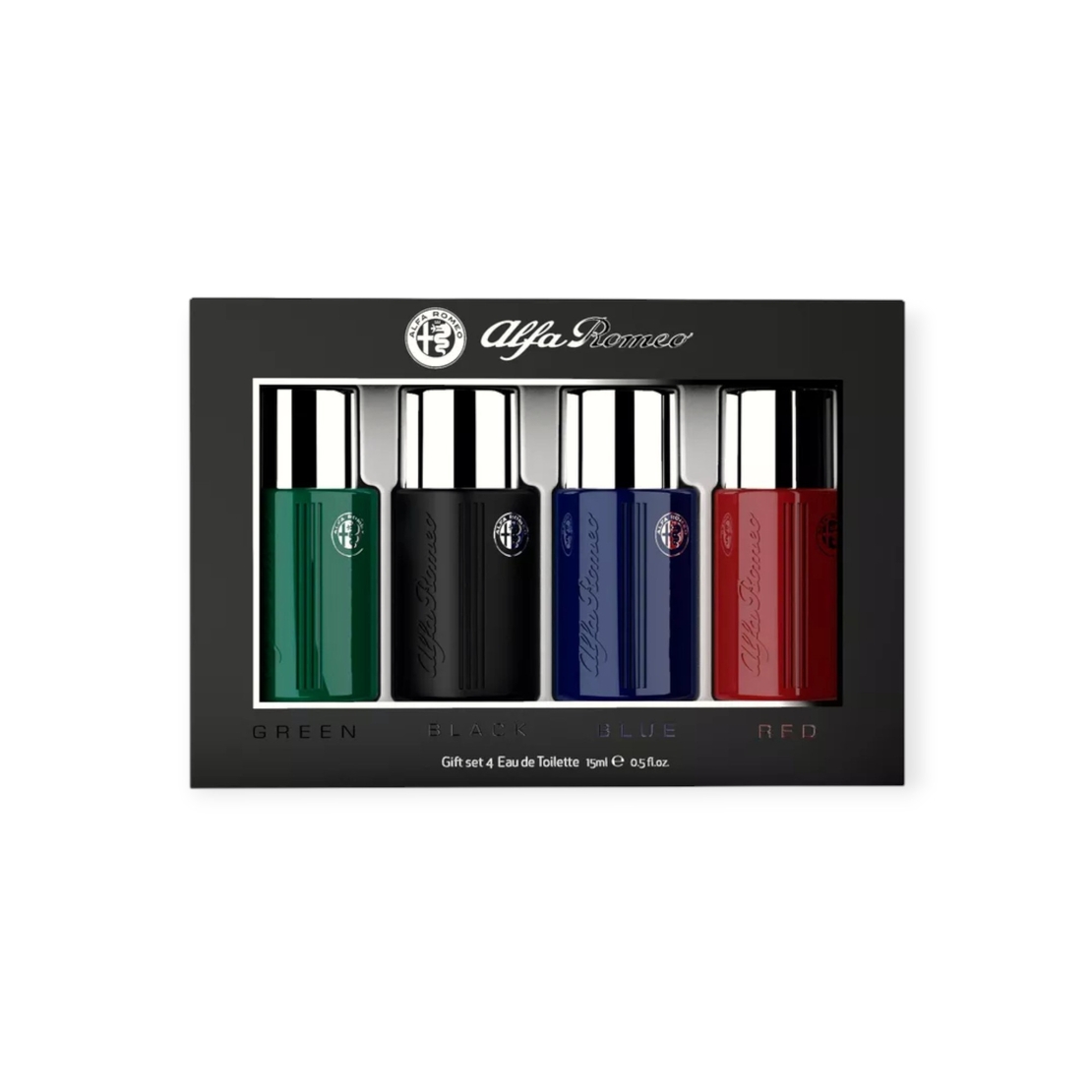 Alfa Romeo Green EDT15 M+15 Black+15 Blue+15 Red