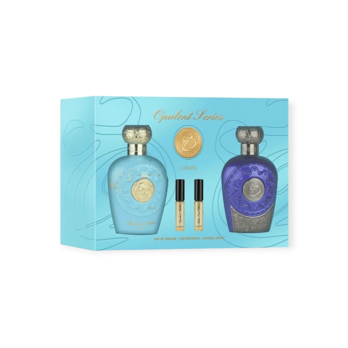 Lattafa Opulent Dubai EDP 100 +Blue Oud Elixir EDP 100 Uni