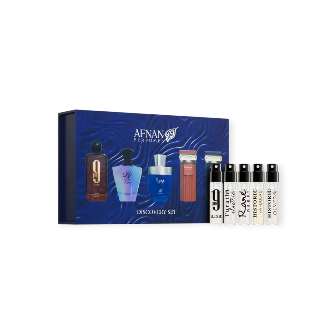 Afnan 9 pm 5x2 ml 9 pm Elixir,Rare Reef,Historic Sahara,H.Olmeda,Turathi Electric