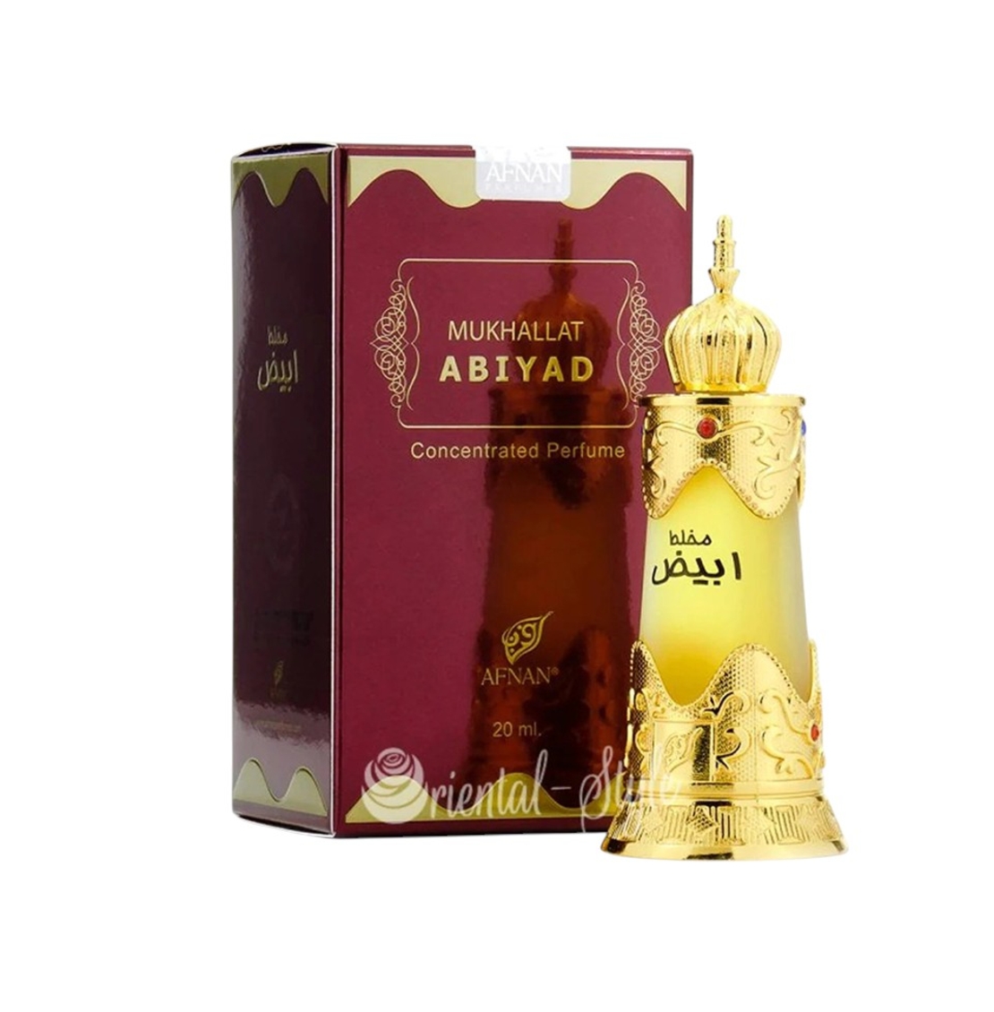 Afnan Mukhallat Abiyad Parfume Oil 20 ml