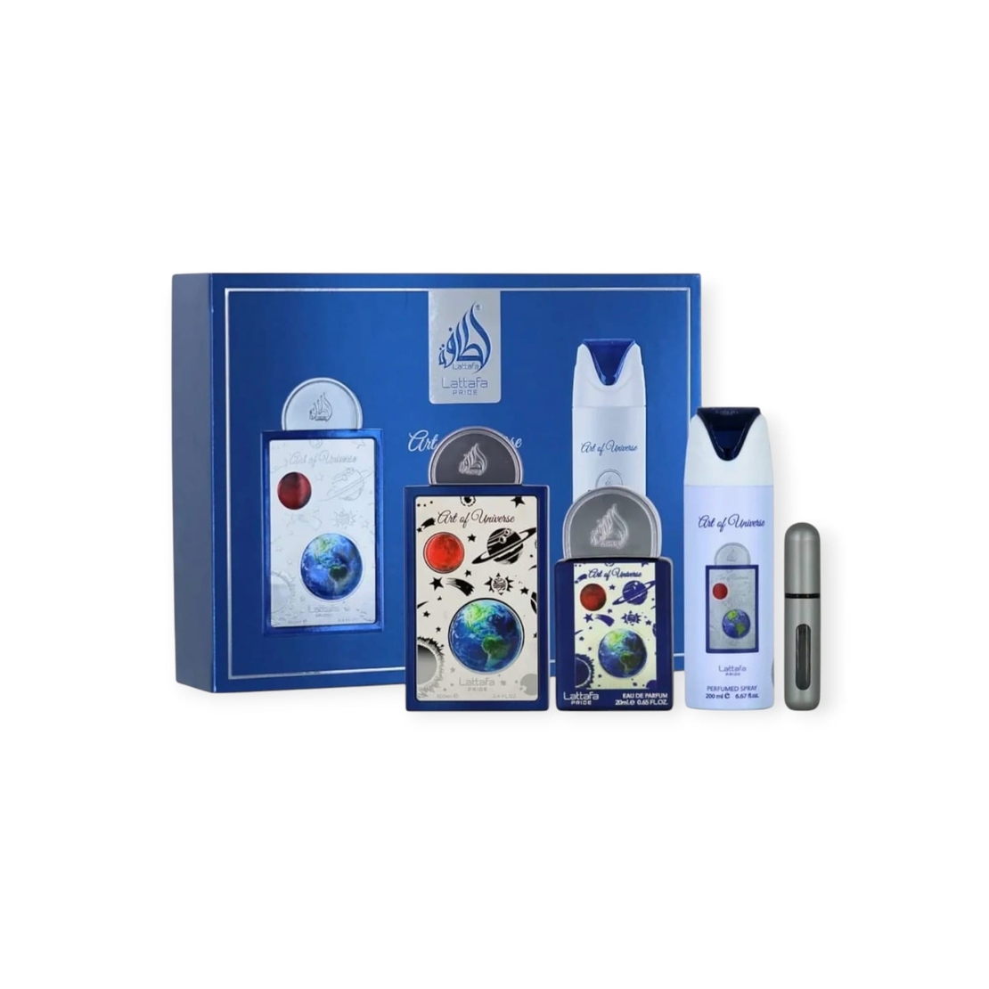 Lattafa Pride Art Of Universe EDP 100 Uni+20 EDP+200 Deo