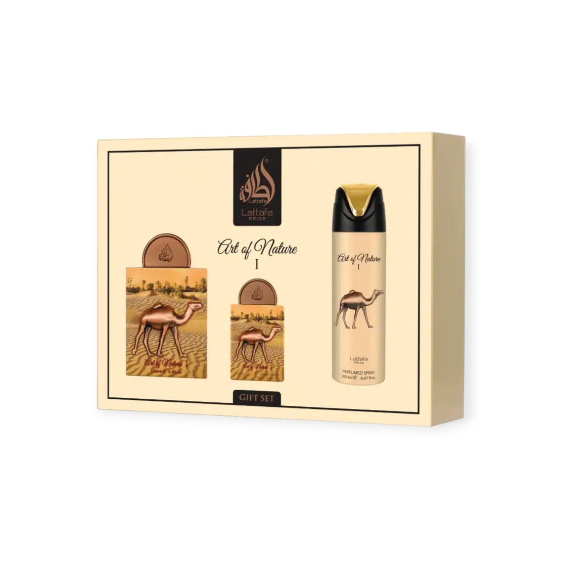 Lattafa Pride Art of Nature 1 EDP 100 Uni+200 Deo+EDP 20 ml