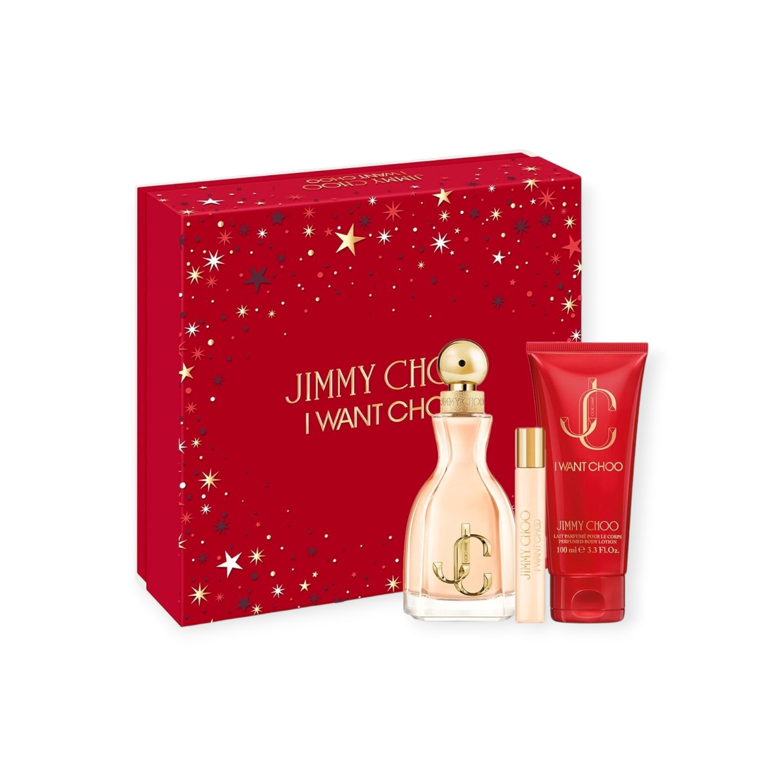 JIMMY CHOO I Want Choo EDP 100 W+7,5 ml+100 B.L