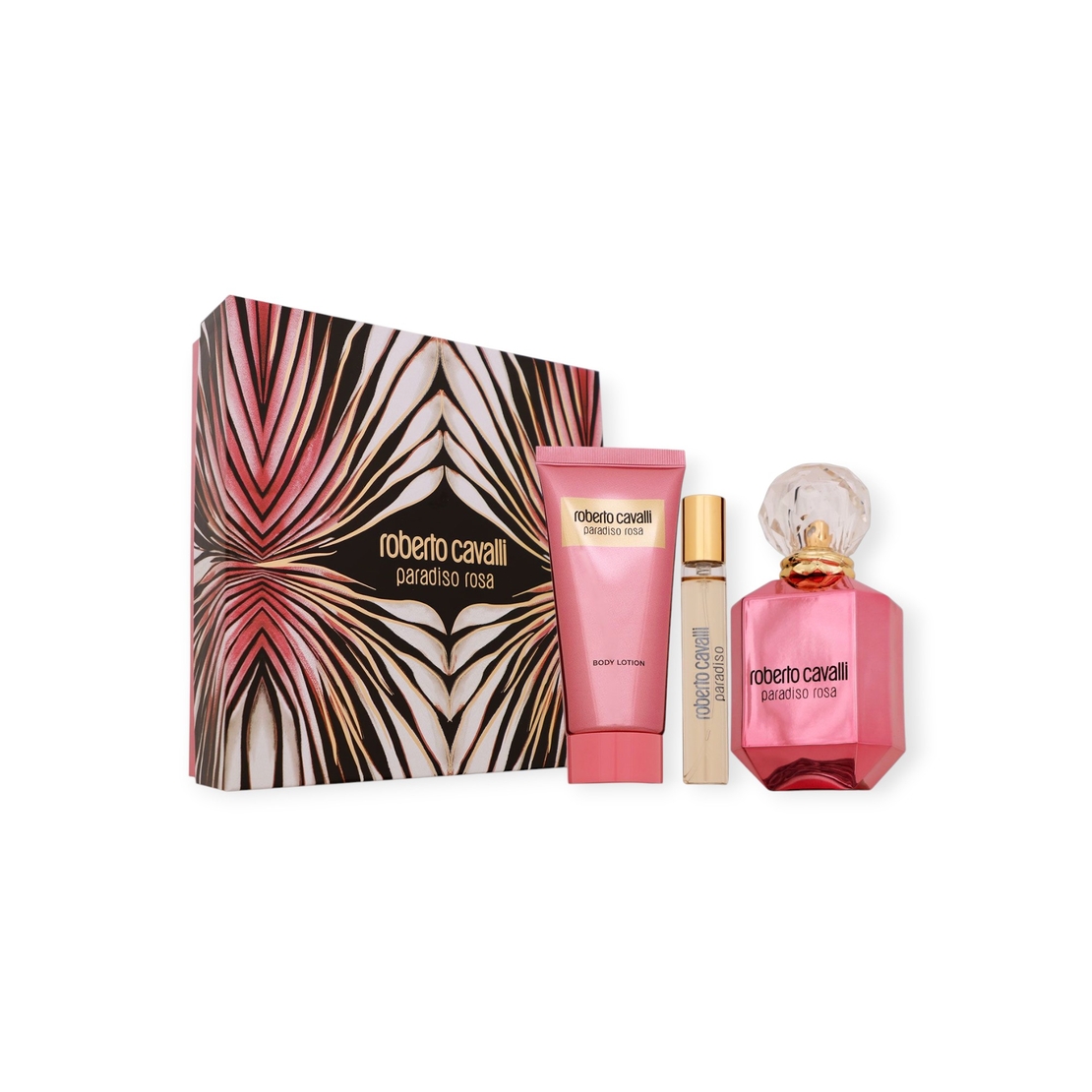 Roberto Cavalli Paradiso Rose EDP 75 W+15 EDP+100 B.L