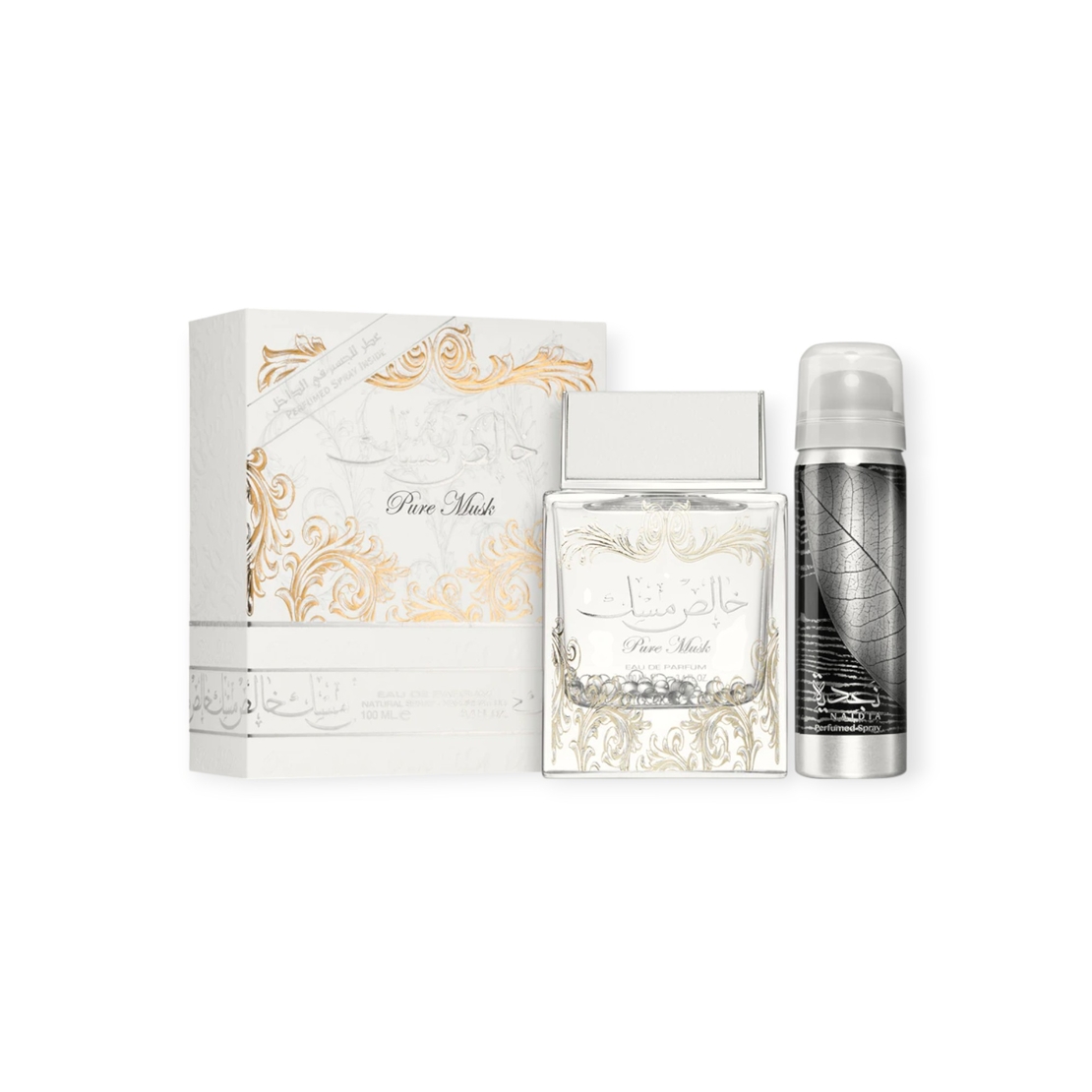 Lattafa Pure Musk EDP 100 Uni + 50 Deo