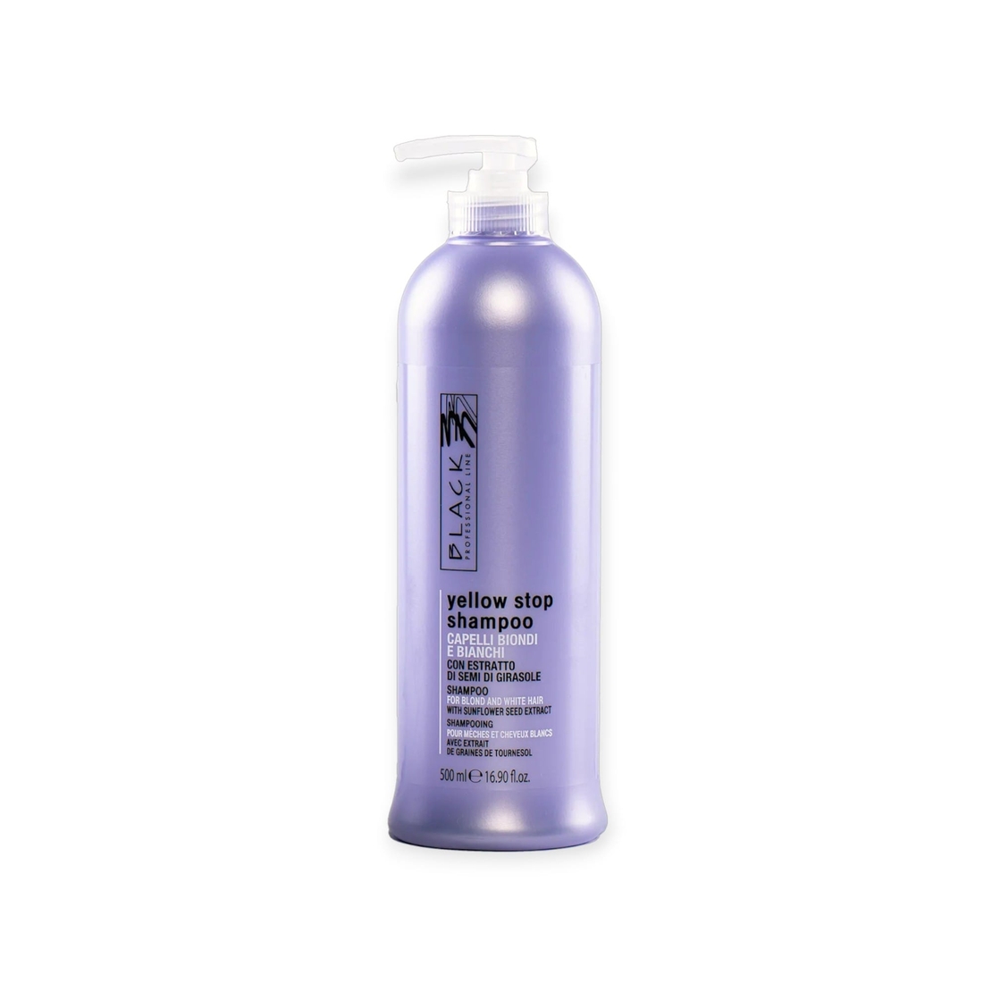 Black Anti-Yellow Mattifying Shampoo 500 ml