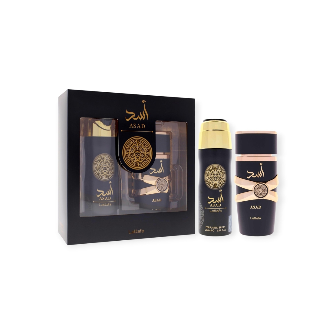 Lattafa Asad EDP 100 + 200 Deo M