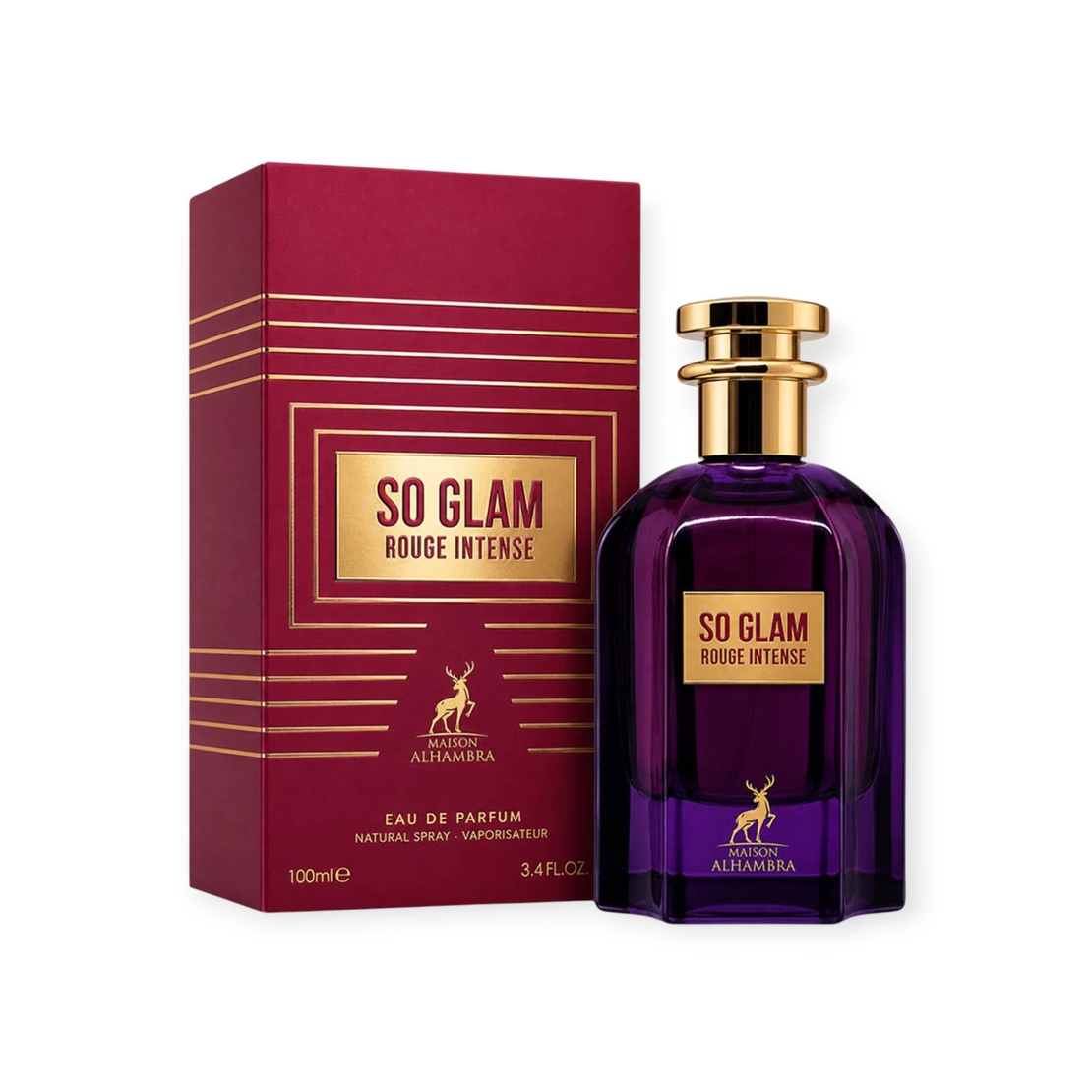 Maison Alhambra So Glam Rouge Intense EDP 100 W