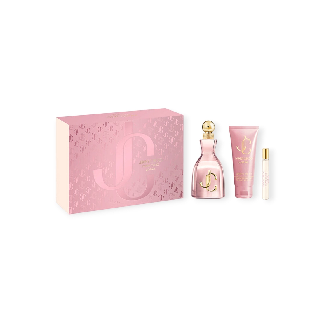 JIMMY CHOO I Want Choo With Love EDP 100 W+100 B.L+7,5 ml