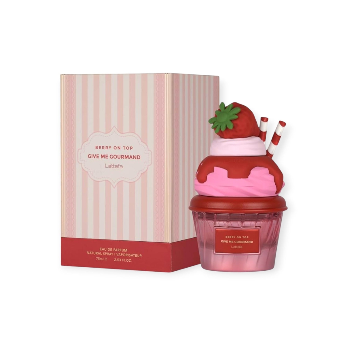 Lattafa Give Me Gourmand Berry on Top EDP 75 W