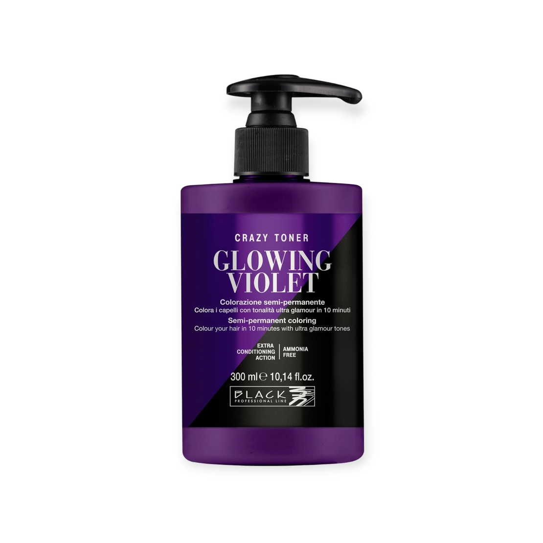 Black Crazy toner Glowing Violet 300 ml