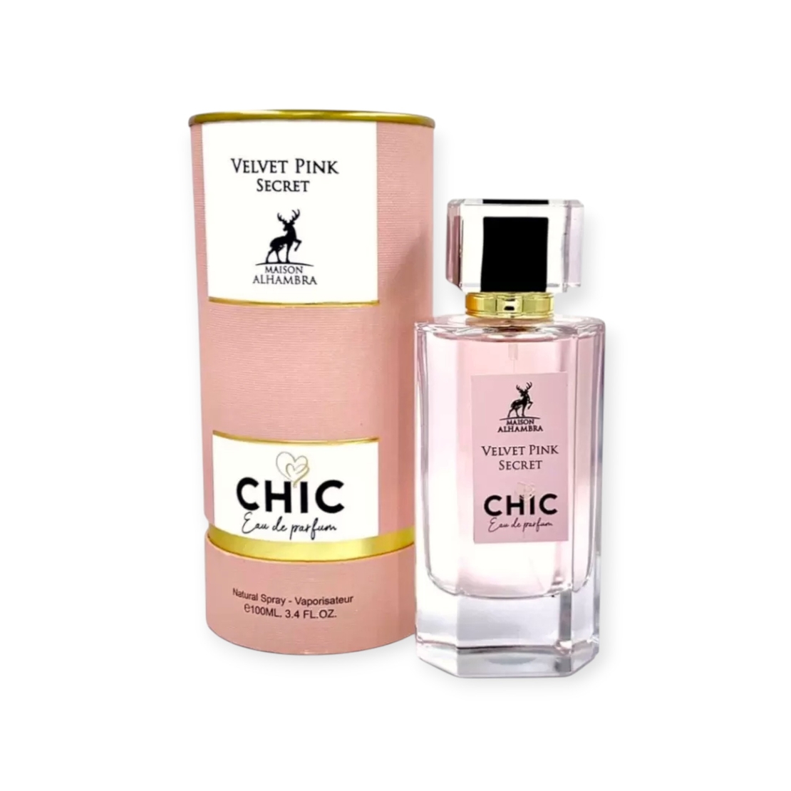 Maison Alhambra Chic Velvet Pink Secret EDP 100 W