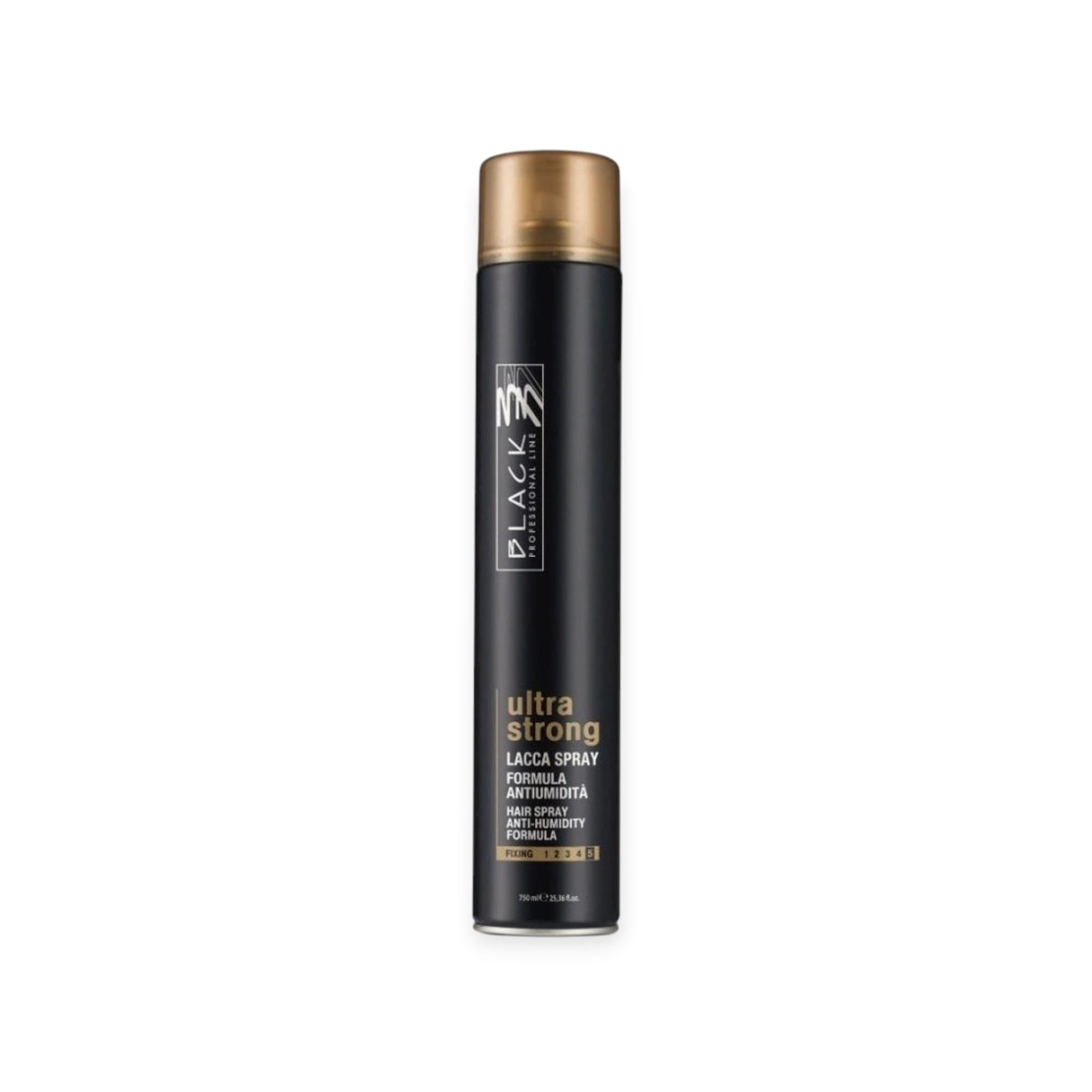 Black Ultra Strong Hairspray 750 ml