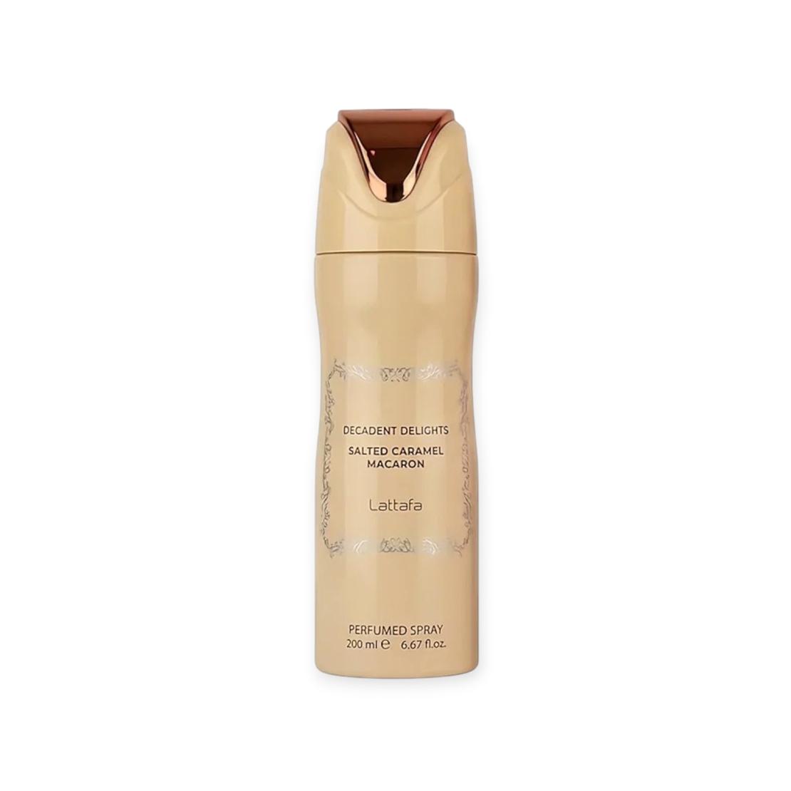 Lattafa Decadent Delights Salted Caramel Macaron Deo 200 W