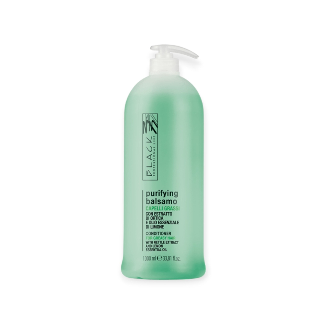 Black conditioner for oily hair 1000 ml