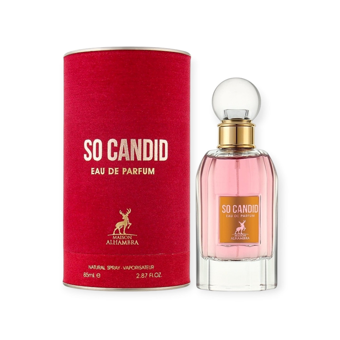 Maison Alhambra So Candid Rouge EDP 85 W