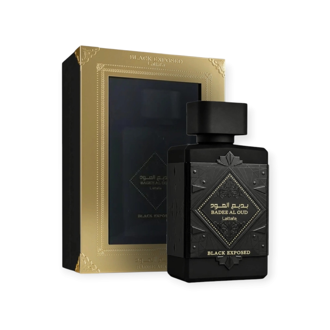 Lattafa Badee Al Oud Black Exposed EDP 100 M