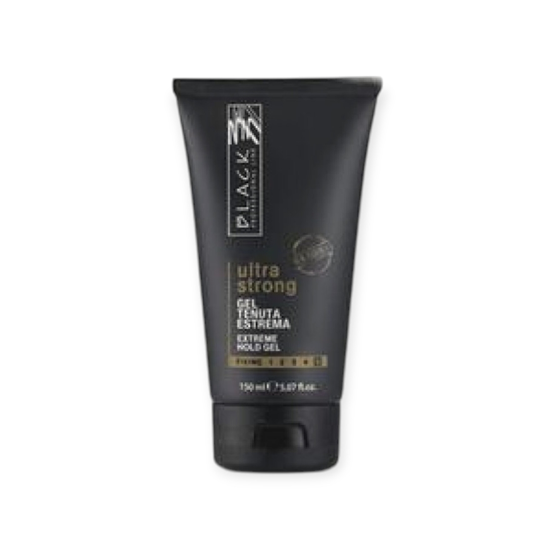 Black Ultra Strong Hair Gel Tube 150 ml