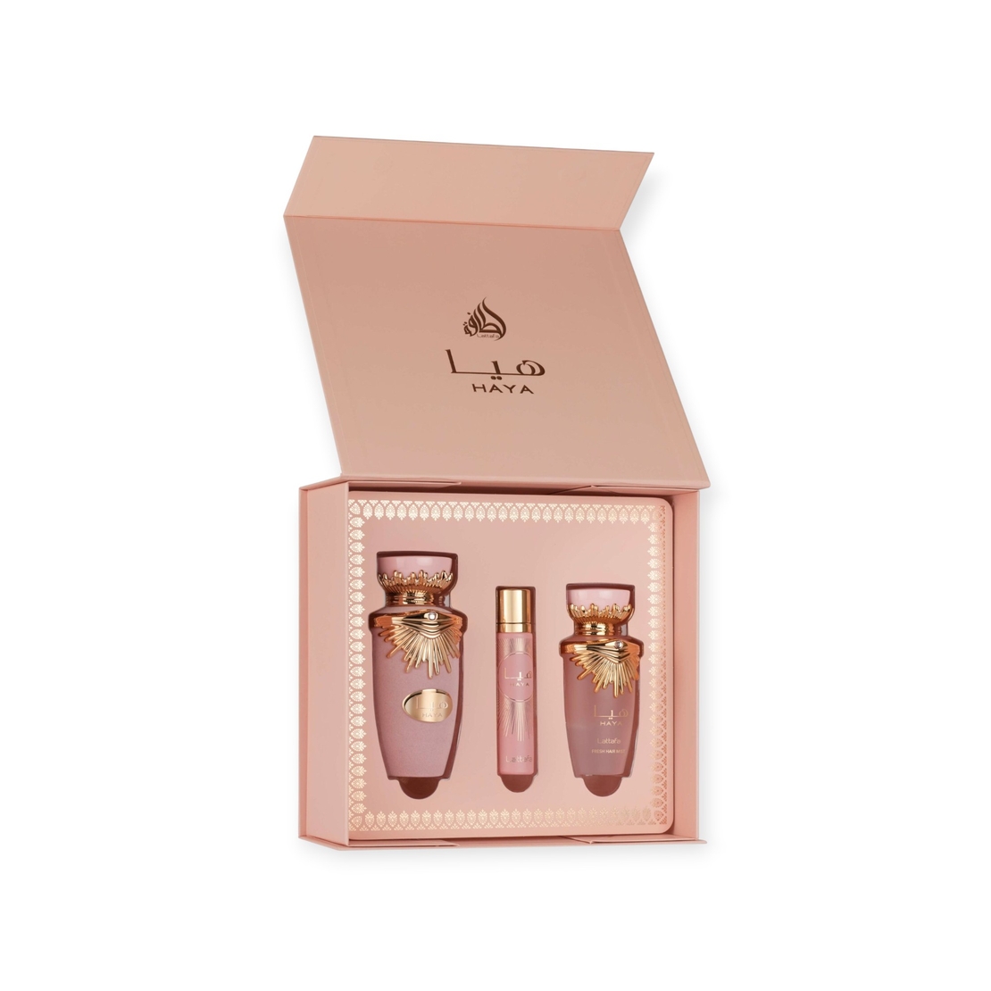 Lattafa Haya 100 + 12 + 50 Hair Mist W