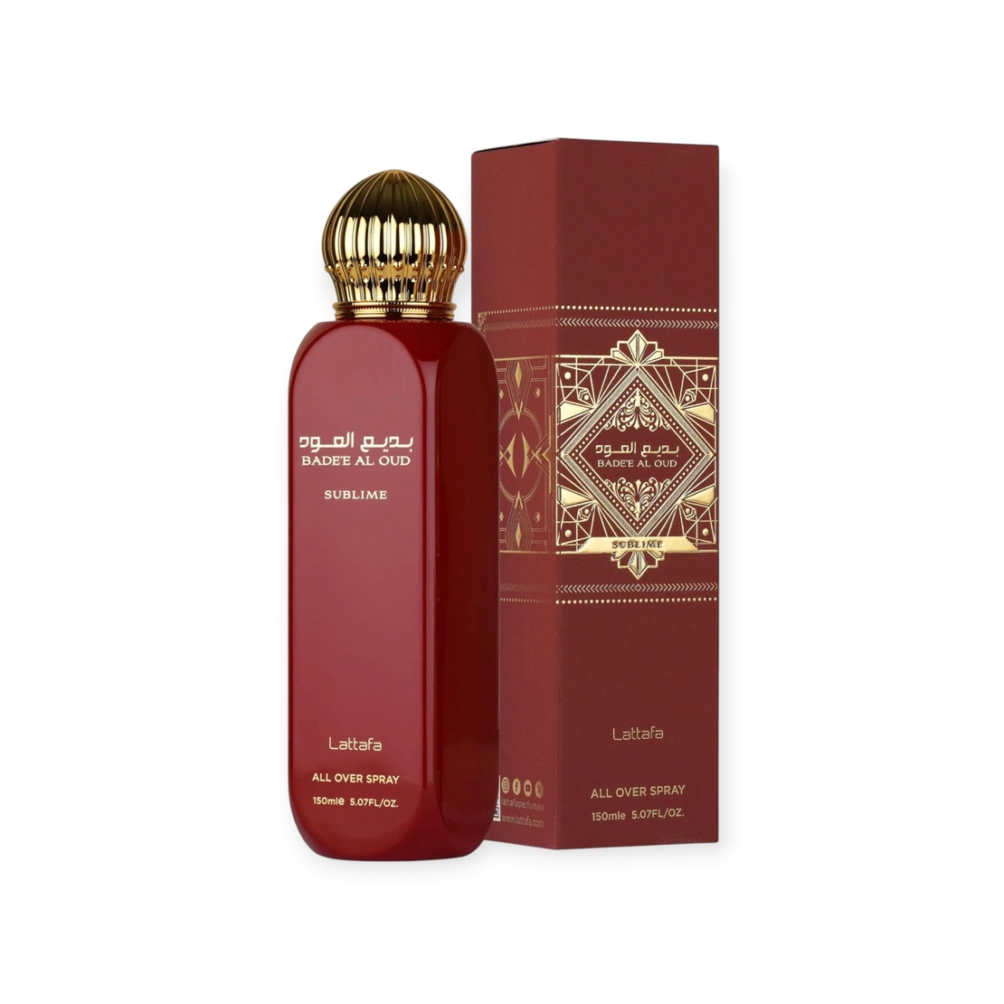 Lattafa Badee al Oud Sublime Body Spray 150 Uni