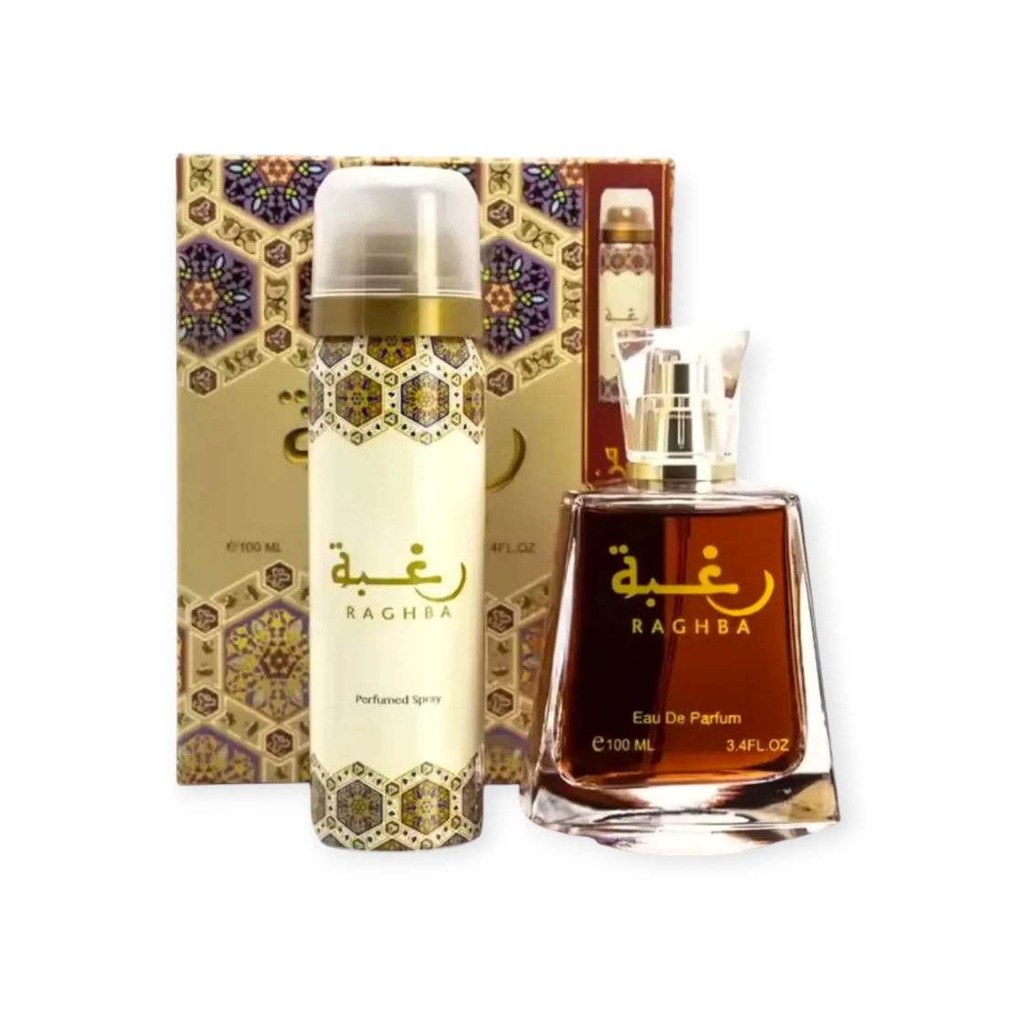 Lattafa Raghba EDP 100 Uni+50 Deo
