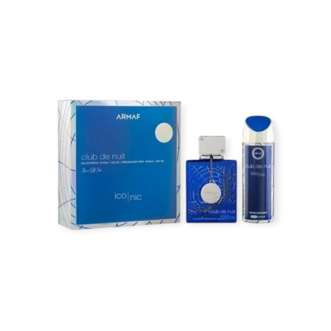 Armaf Club De Nuit Blue Iconic EDP 105 + BS 200 M