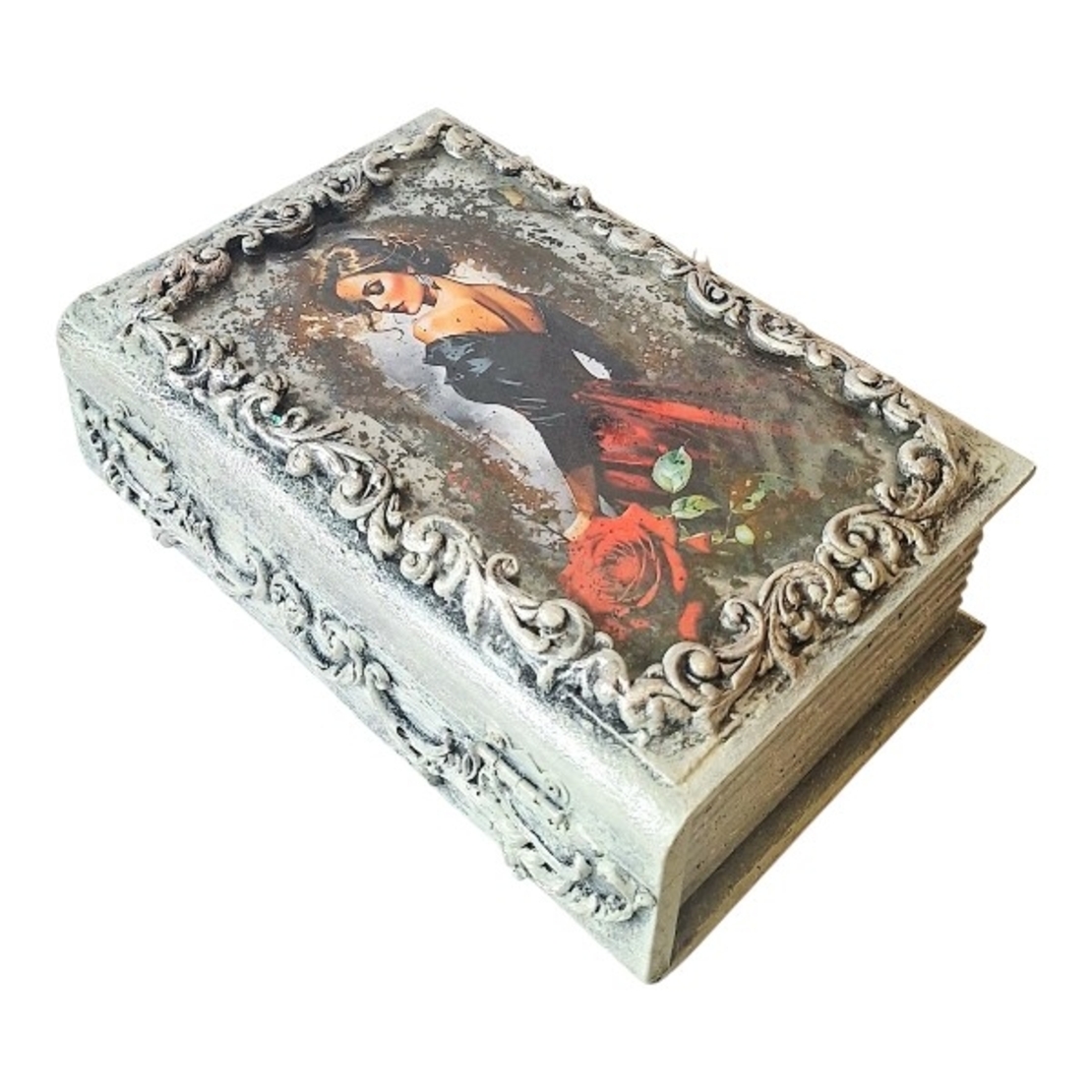 СРЕДНА КУТИЯ/КНИГА С ОГЛЕДАЛО