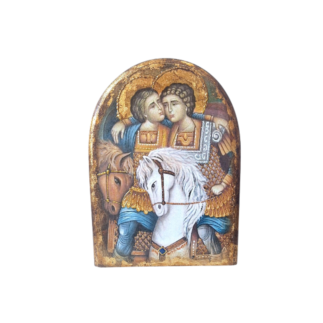 ИКОНА СВЕТИ ГЕОРГИ И СВЕТИ ДИМИТЪР