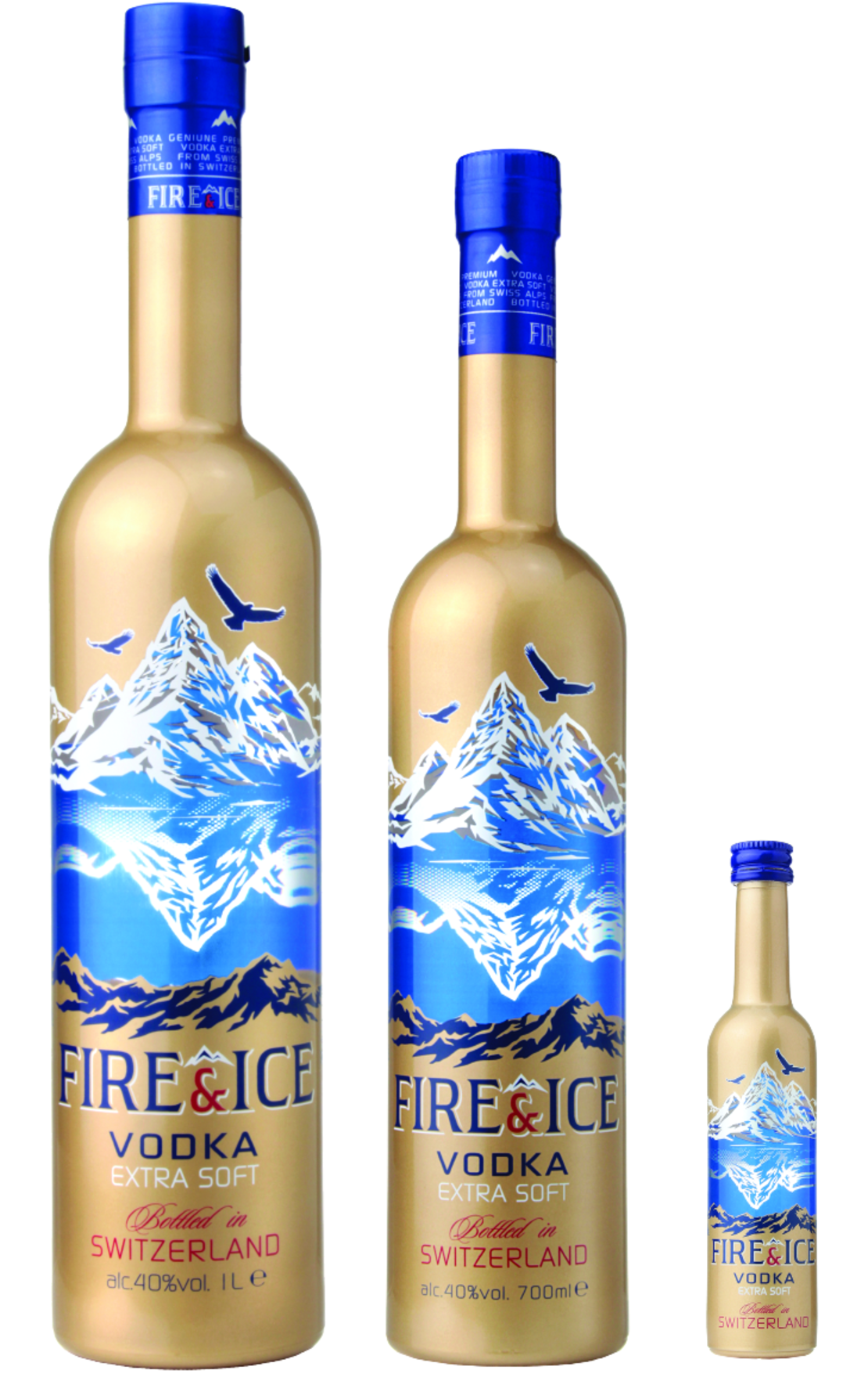 Vodka FIRE & ICE Gold 1L