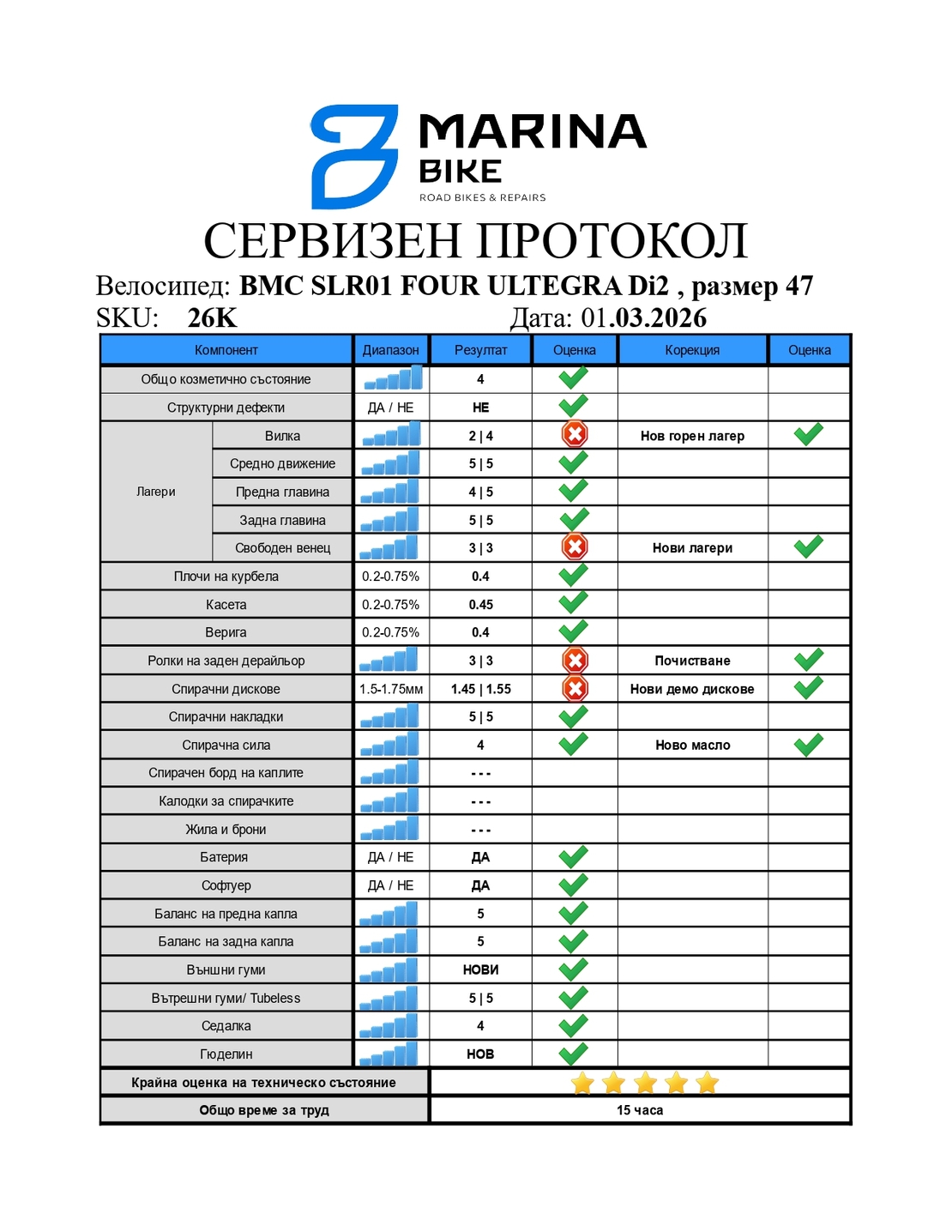 BMC Teammachine SLR01 Four Disc Ultegra Di2 CRD351  | 47