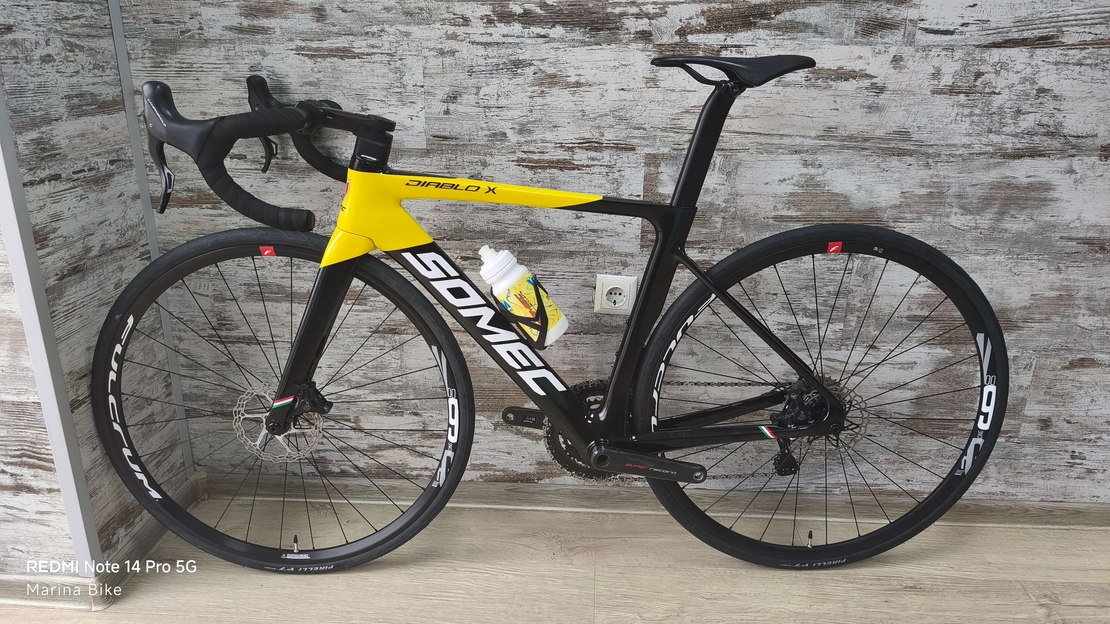 Somec Diablo X Disc Campagnolo Super Record EPS 2x12 Fulcrum | S