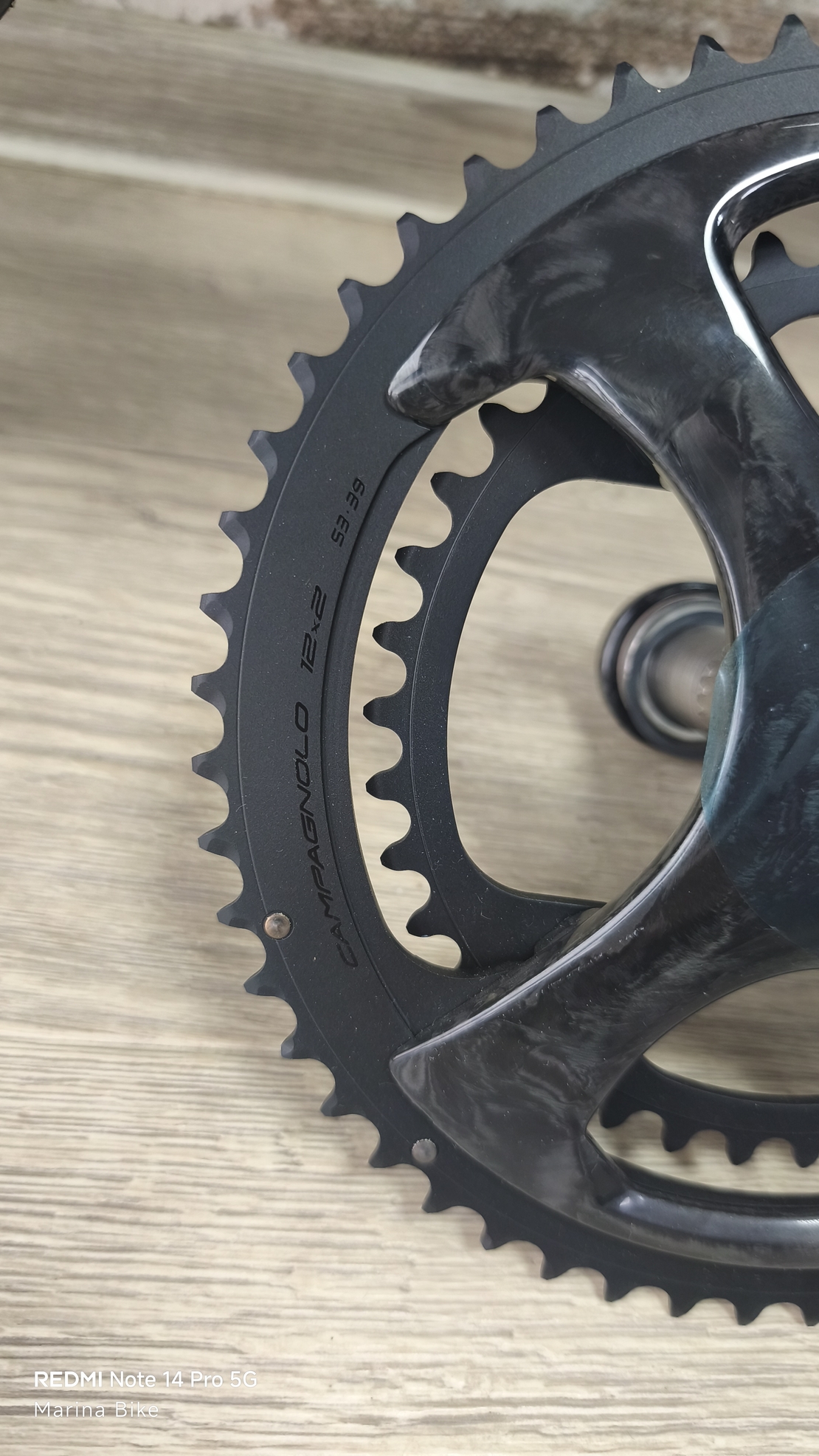 Somec Diablo X Disc Campagnolo Super Record EPS 2x12 Fulcrum | S