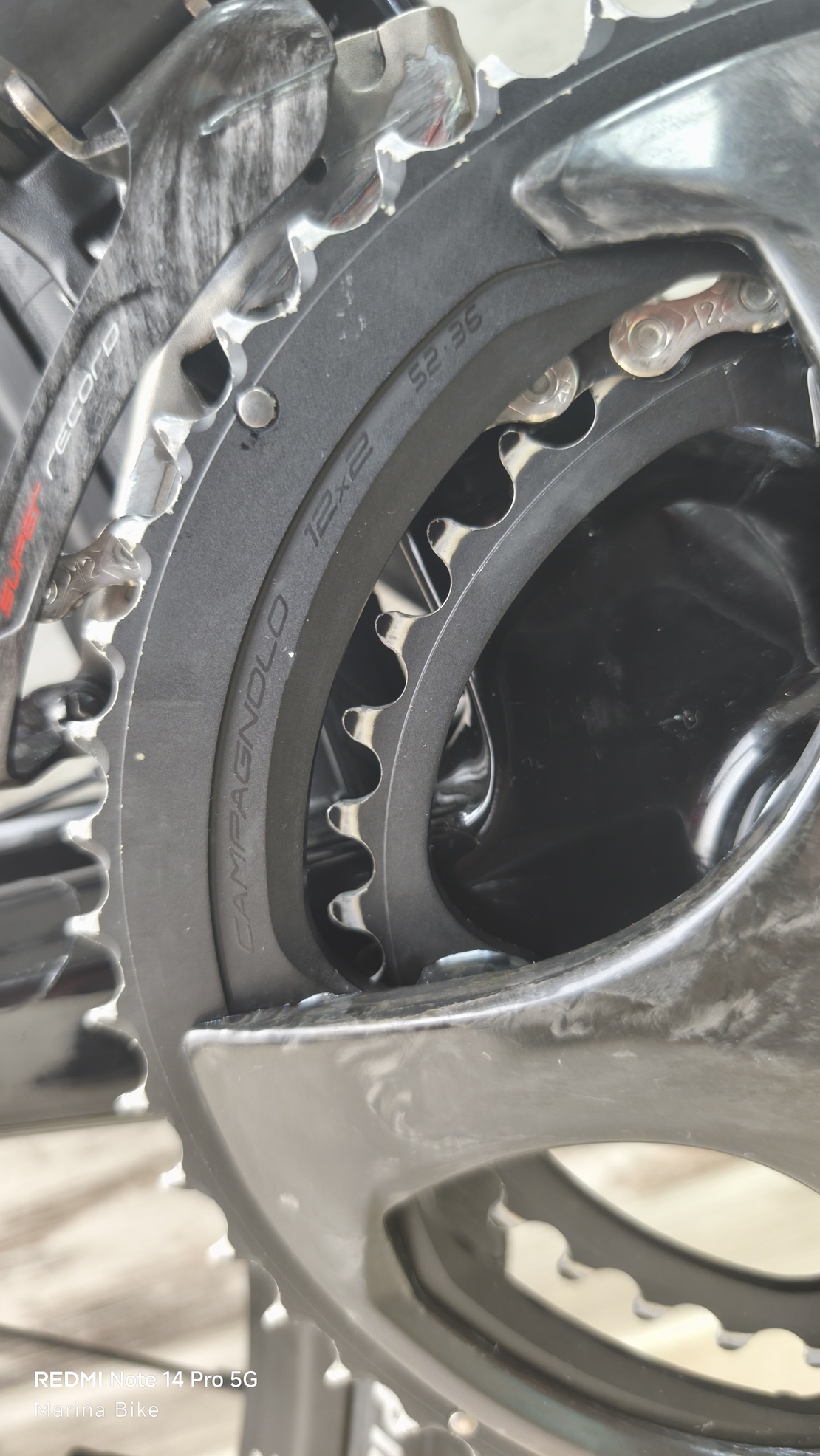 Somec Diablo X Disc Campagnolo Super Record EPS 2x12 Fulcrum | S