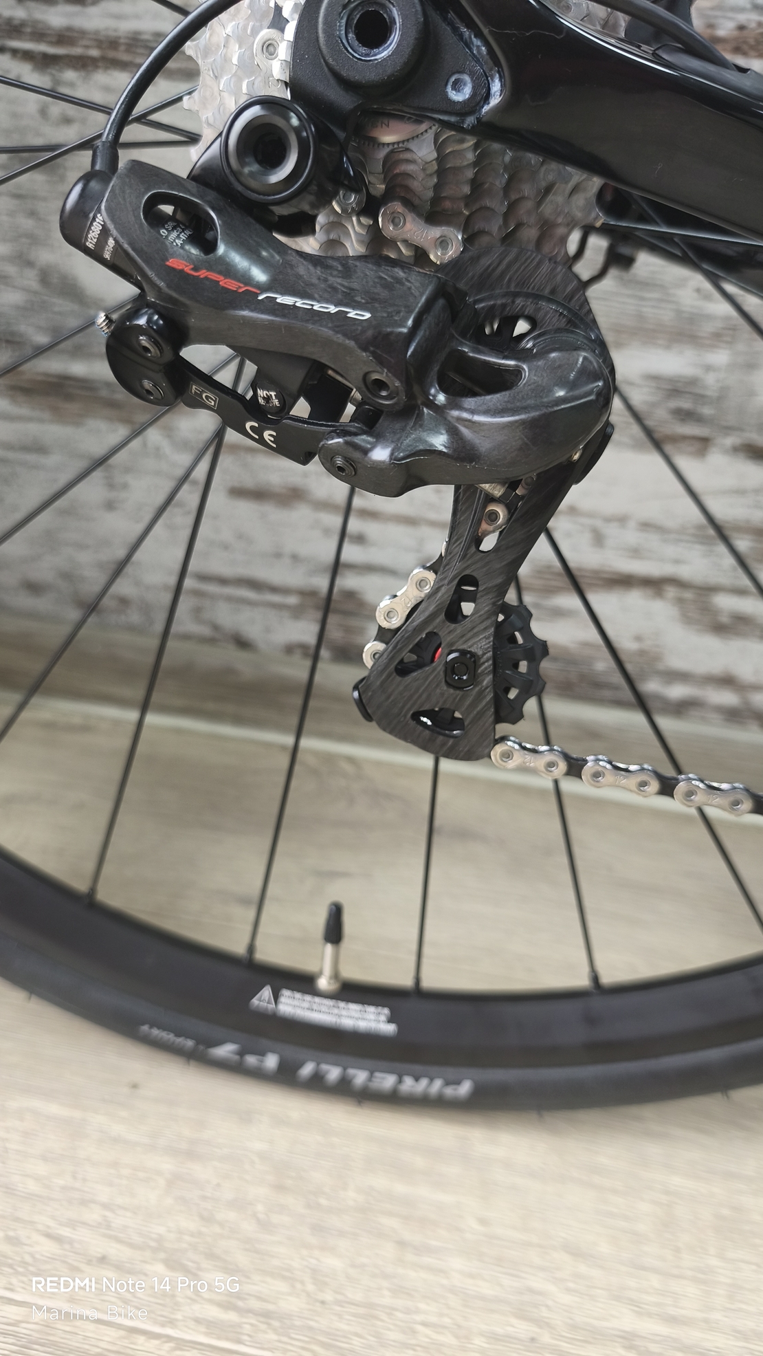 Somec Diablo X Disc Campagnolo Super Record EPS 2x12 Fulcrum | S