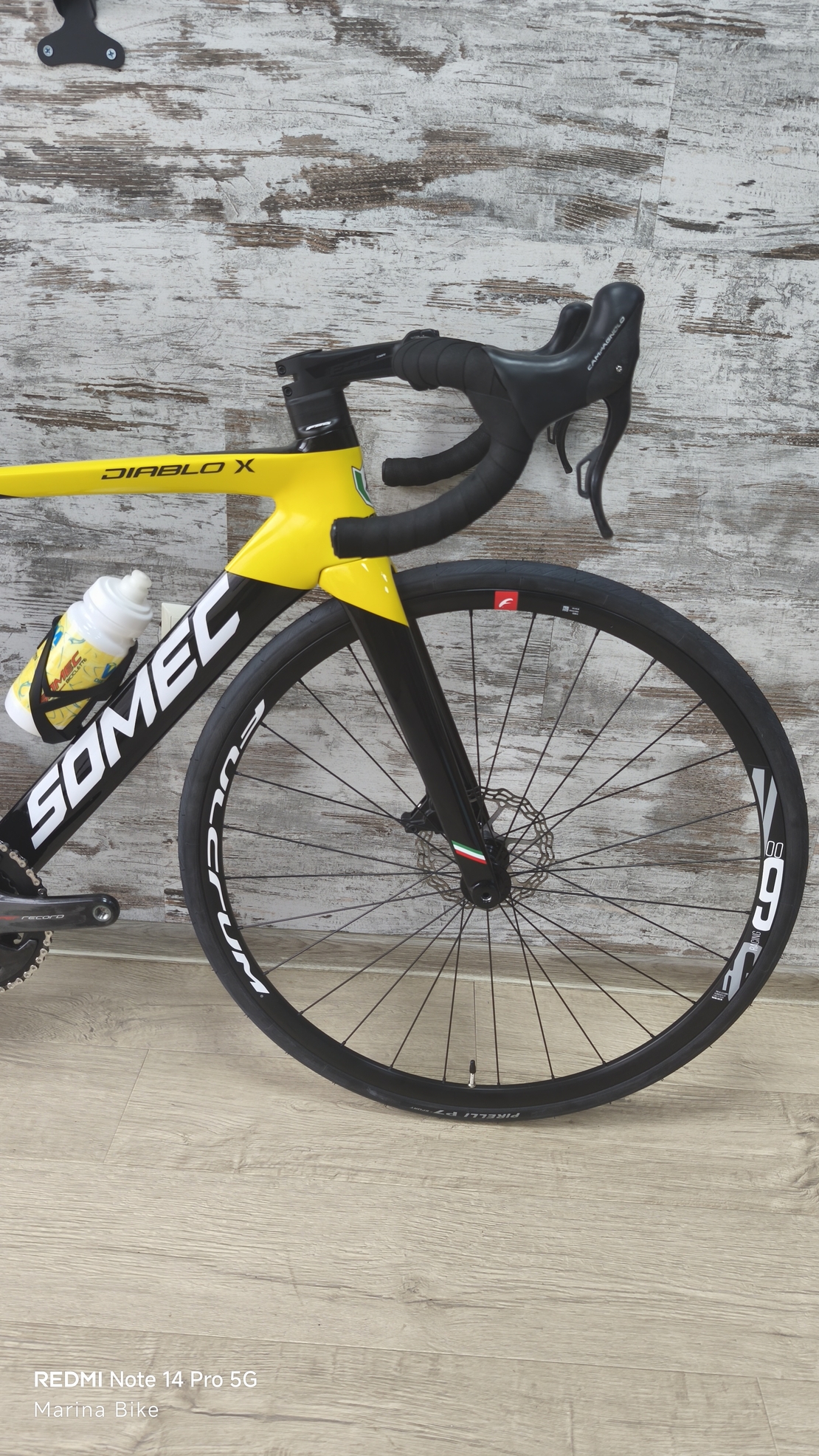 Somec Diablo X Disc Campagnolo Super Record EPS 2x12 Fulcrum | S