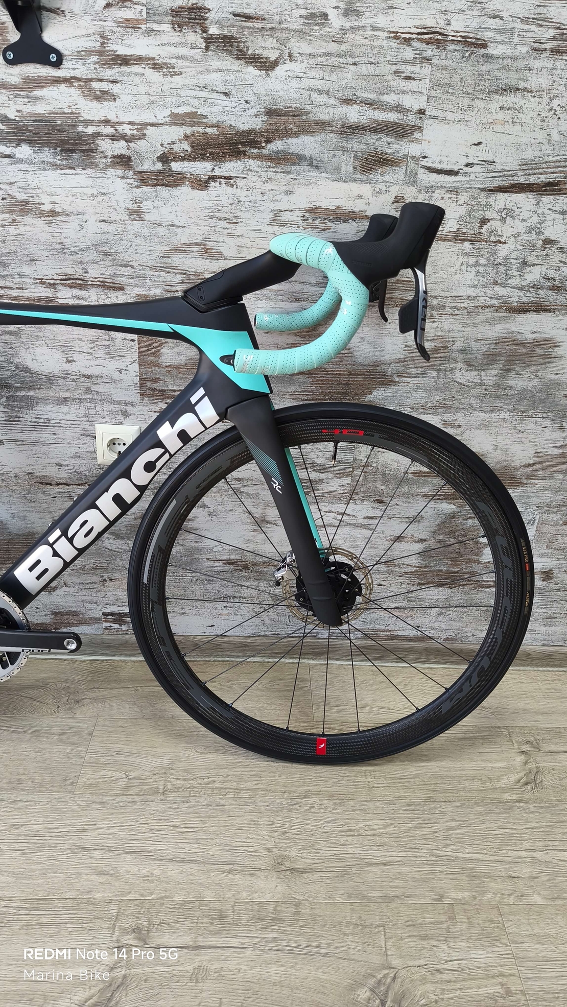 Bianchi Oltre RC Disc SRAM Red AXS Quarq Powermeter Speed 40T Carbon | 57