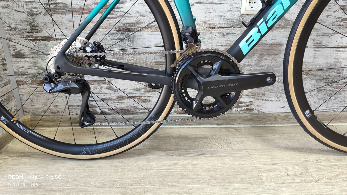Bianchi Specialissima Pro Disc Ultegra Di2 12S Palladium Carbon | 53