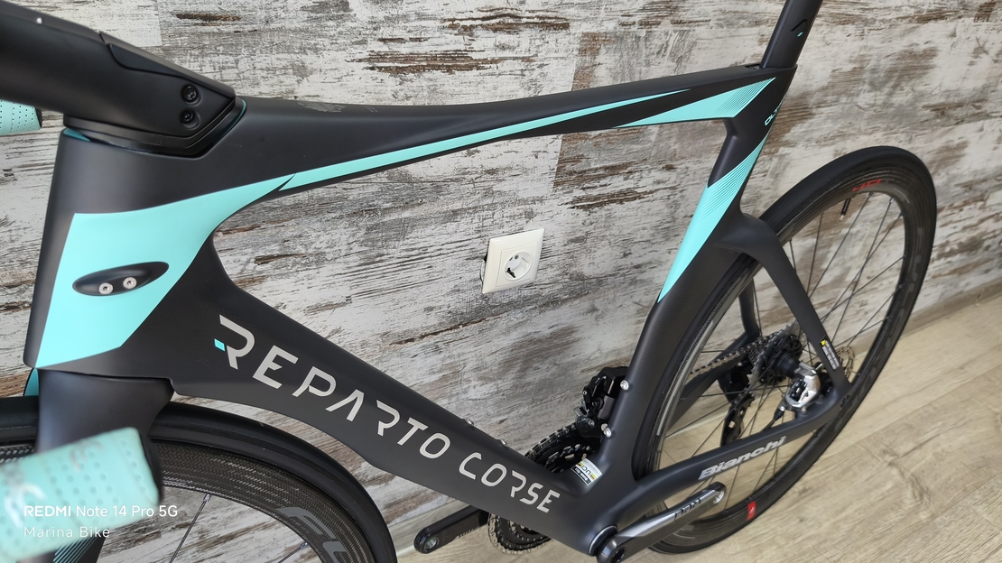 Bianchi Oltre RC Disc SRAM Red AXS Quarq Powermeter Speed 40T Carbon | 57