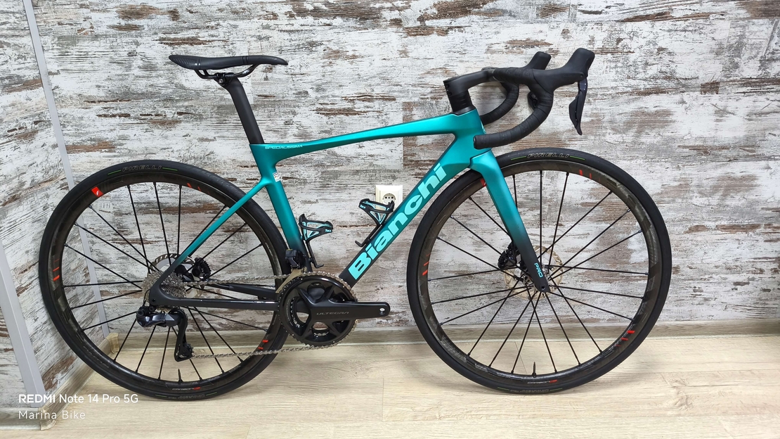 Bianchi Specialissima Pro Disc Ultegra Di2 Fulcrum Zero | 50