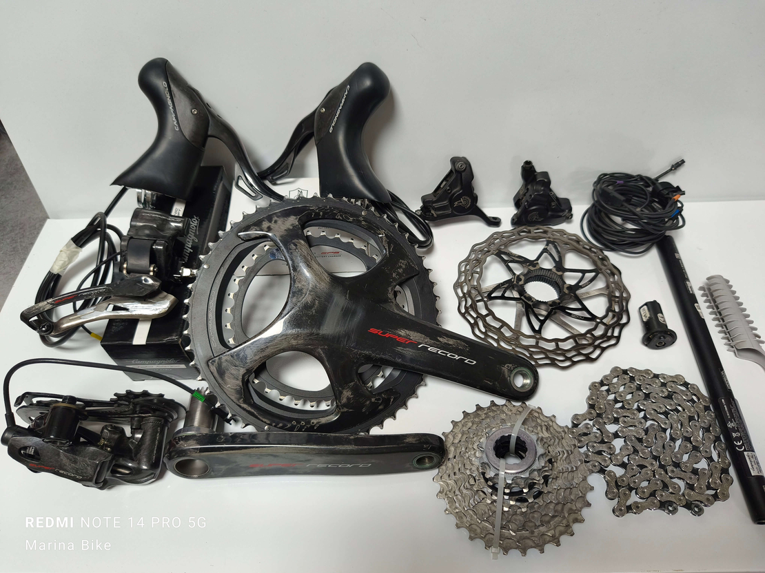 Електронен монтаж Campagnolo Super Record EPS Disc 2x12