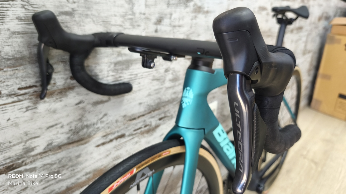 Bianchi Specialissima Pro Disc Ultegra Di2 12S Palladium Carbon | 53