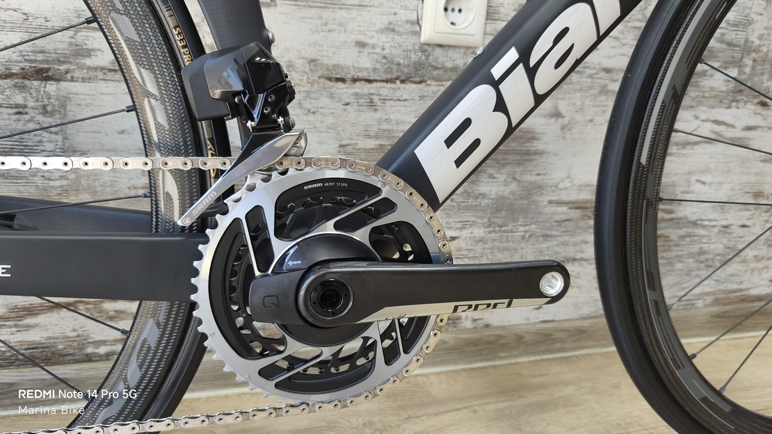 Bianchi Oltre RC Disc SRAM Red AXS Quarq Powermeter Speed 40T Carbon | 57