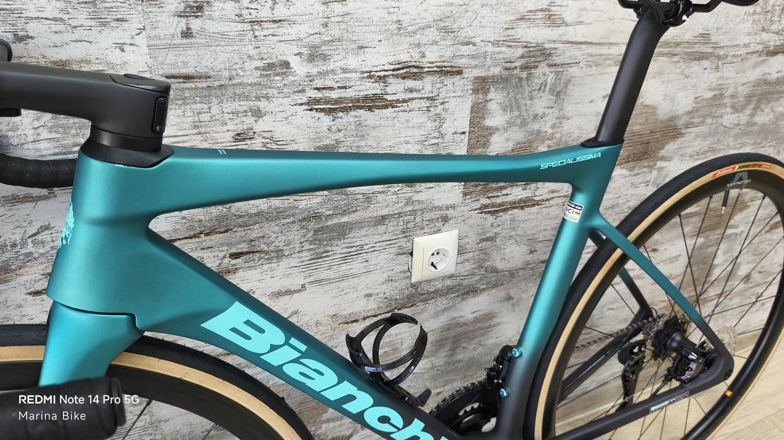Bianchi Specialissima Pro Disc Ultegra Di2 12S Palladium Carbon | 53