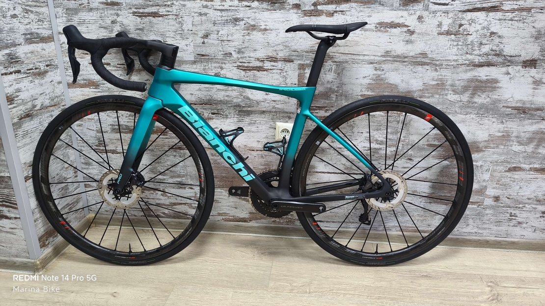 Bianchi Specialissima Pro Disc Ultegra Di2 Fulcrum Zero | 50