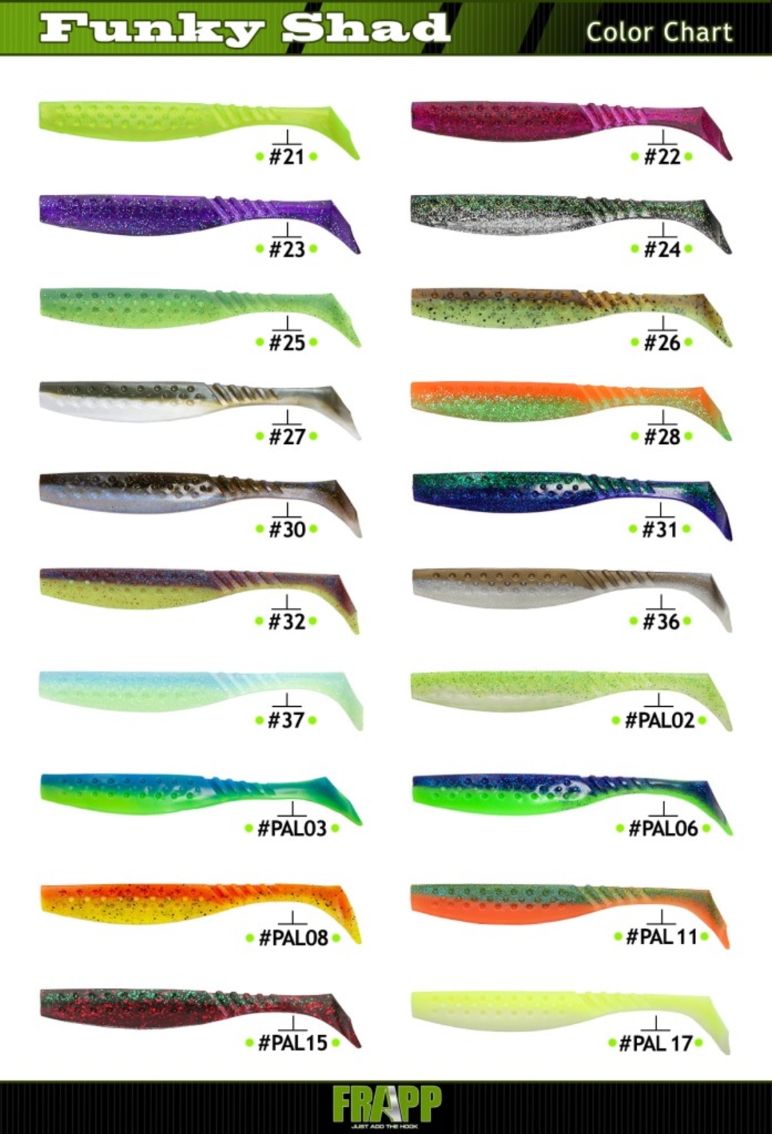 FRAPP Funky Shad 3.5