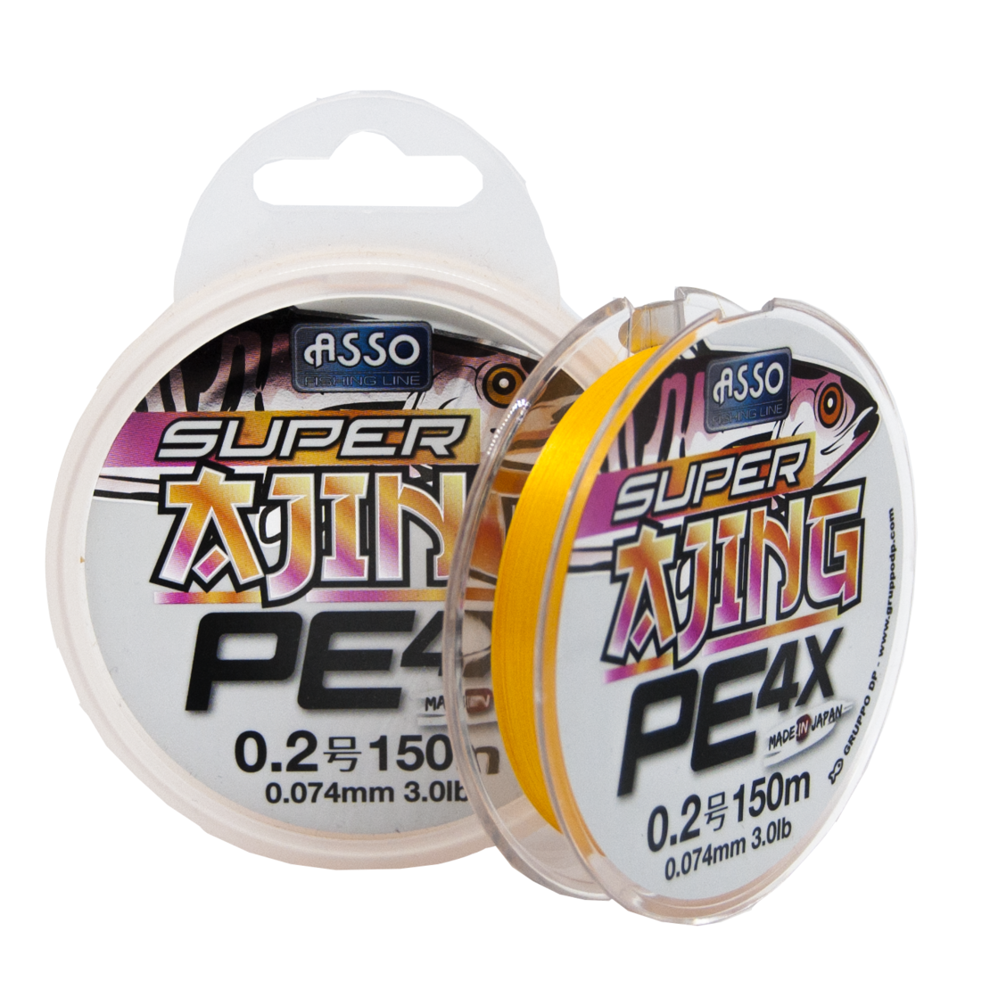ASSO SUPER AJING PE 4X 150M