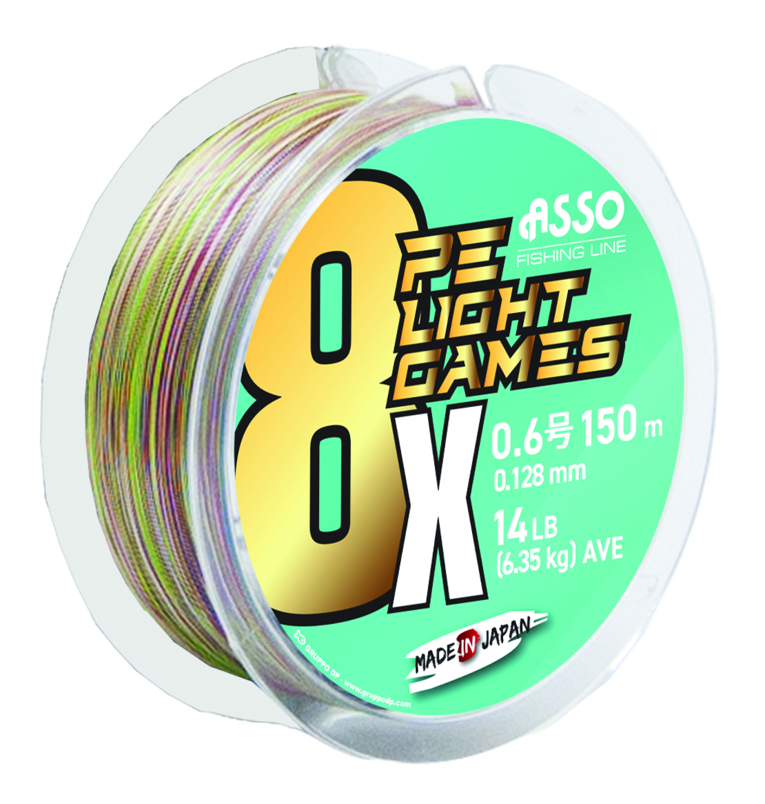 ASSO 8x LIGHT GAMES 300M MULTICOLOR