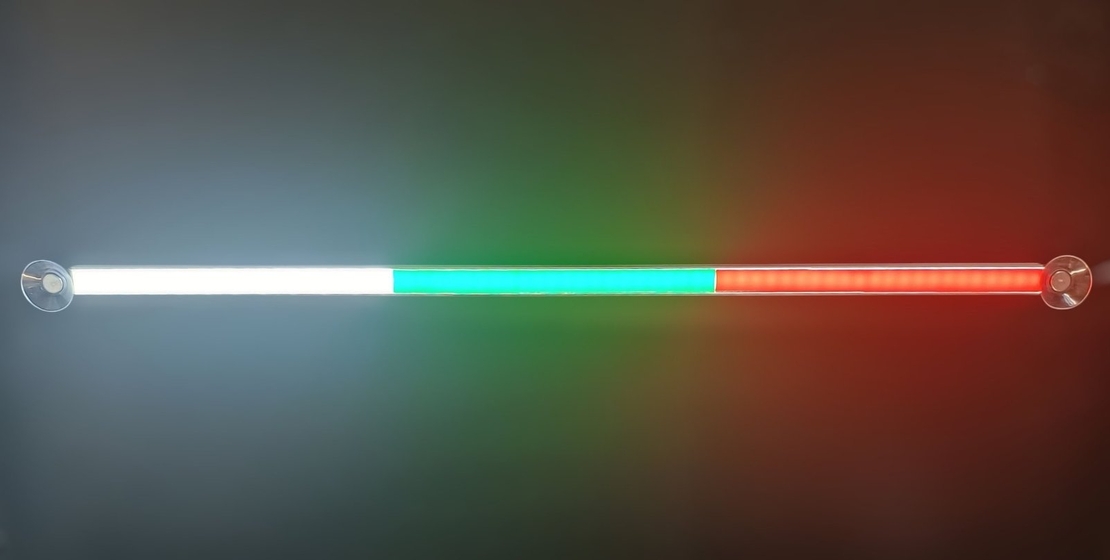 Светеща LED пура трибагреник