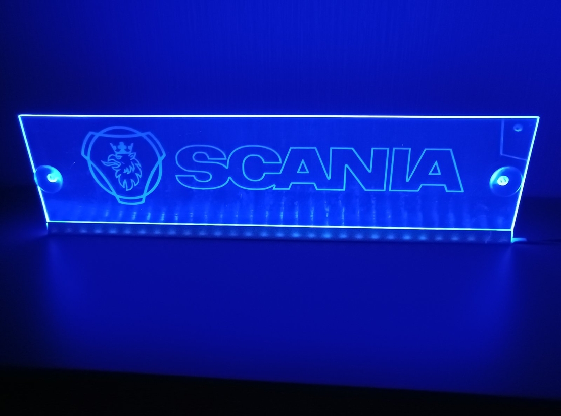 Светеща LED табела за камион